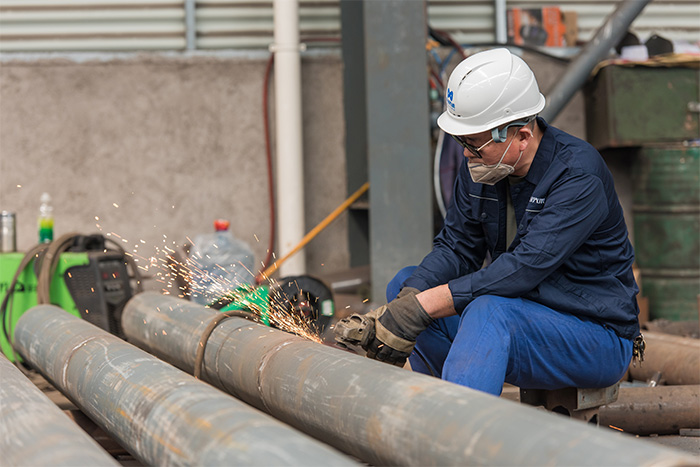 湘乡网架焊接车间